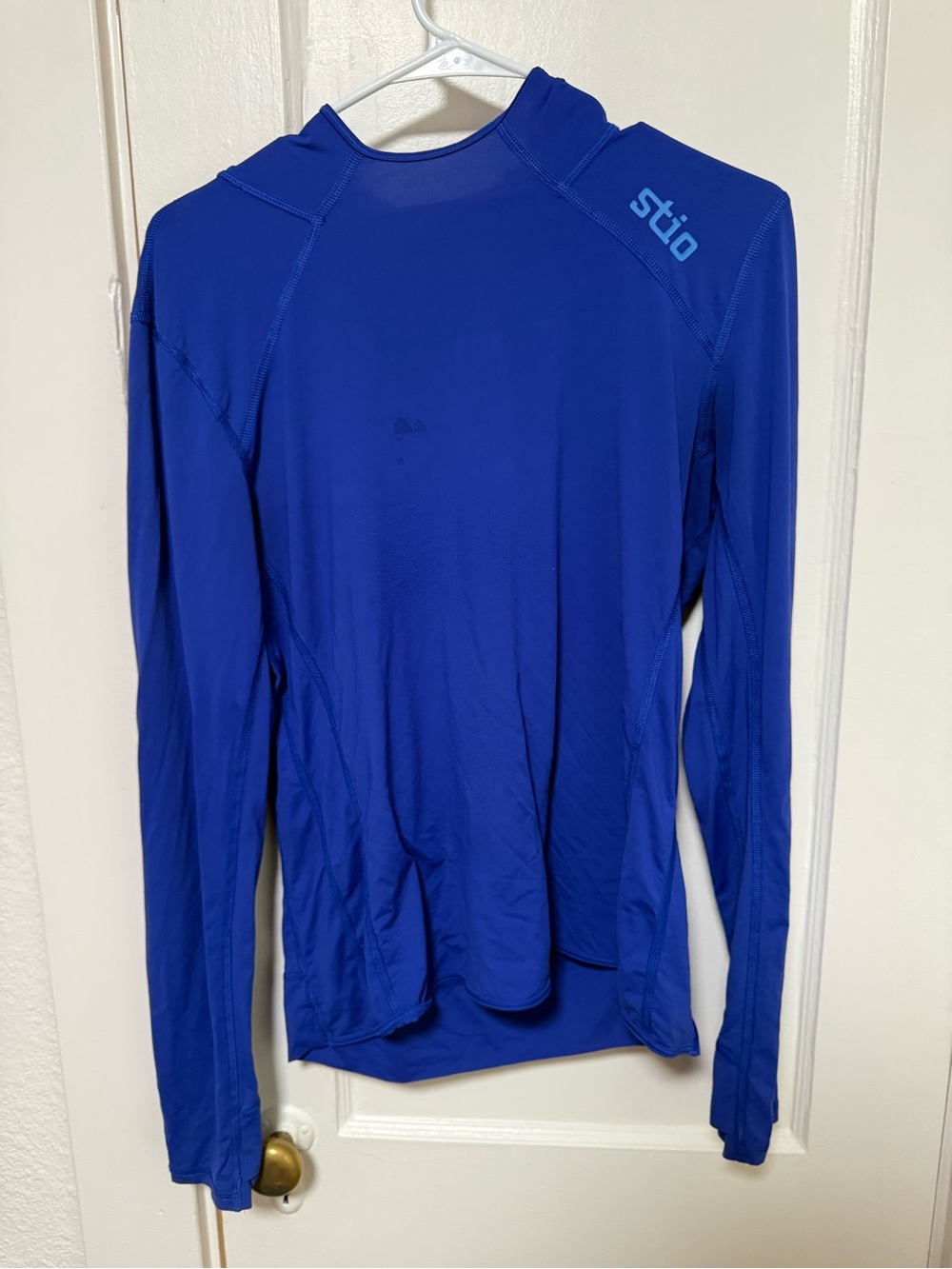 Stio Women’s Long Sleeve Rash Guard Sun Shirt - Royal Blue